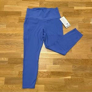 NWT Lululemon Align Pant 25" with Pockets Size 12 Wild Indigo